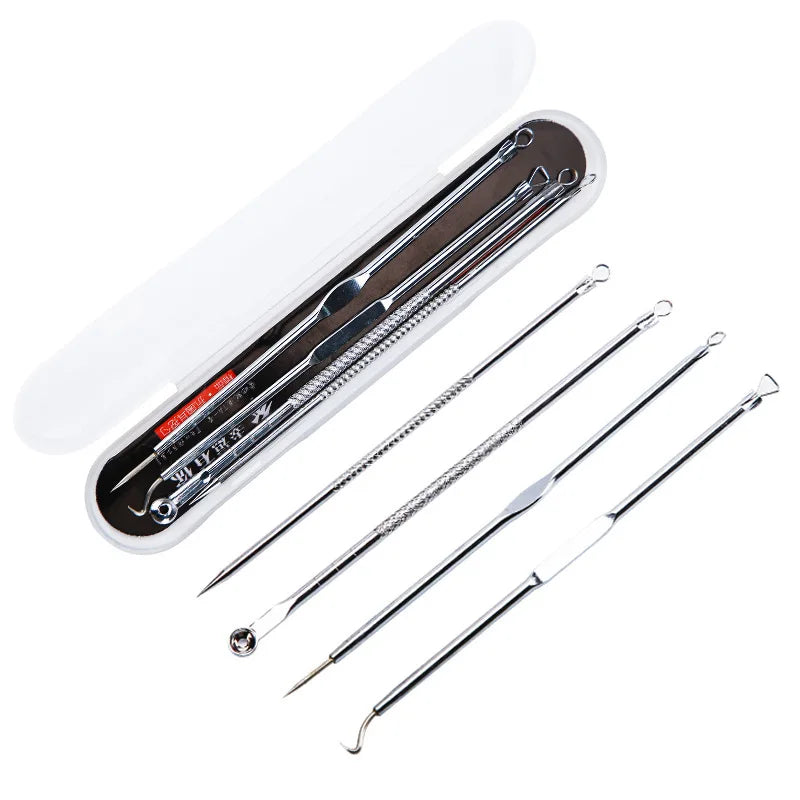 Stainless Steel Blackhead Comedone Acne Blemish Extractor