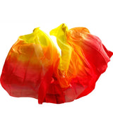 Silk Performance Dance Solid Color Light Texture