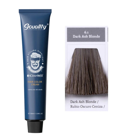 Professional Hair Dye Permanent Golden Brown Sliver Hair