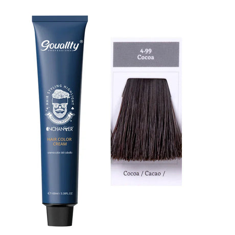Professional Hair Dye Permanent Golden Brown Sliver Hair
