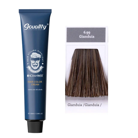 Professional Hair Dye Permanent Golden Brown Sliver Hair