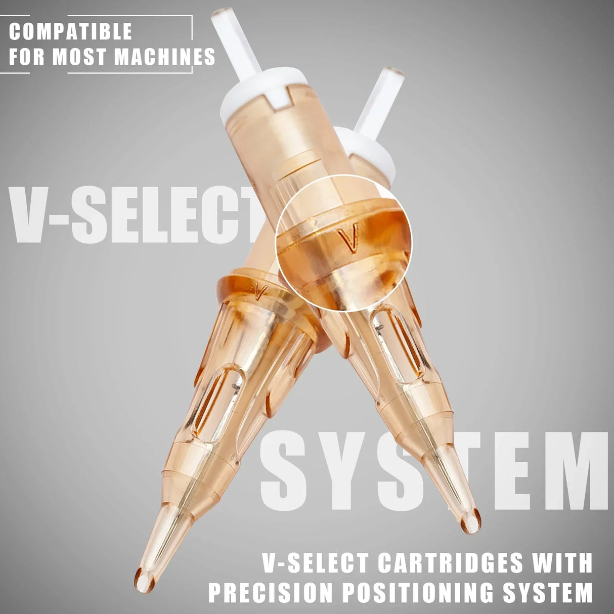 Mixed Sizes Ez V-Select Cartridge Tattoo Needle