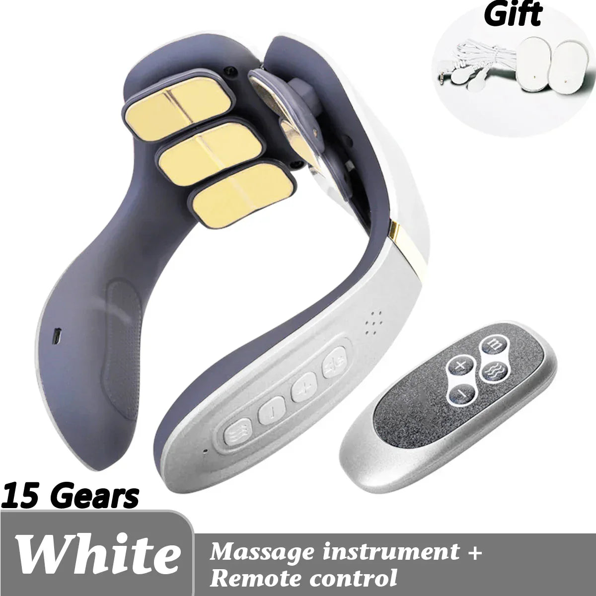 Heads Neck Massager Electric Cervical Massage Pulse