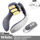 Heads Neck Massager Electric Cervical Massage Pulse