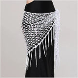 Colors Belly Dance Accessories Long Tassel Belt Elastic