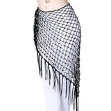 Colors Belly Dance Accessories Long Tassel Belt Elastic