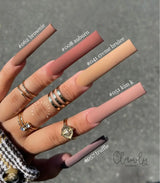 G Nail Acrylic Powder Clear Pink White Carving