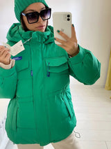 New Winter Women Oversized Parkas Jackets Casual Thick