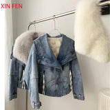 Winter Women New Luxury Natural True Fox Fur