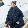 Women Short Jacket Winter Thick Hooded Cotton Padded