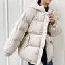 Women Short Jacket Winter Thick Hooded Cotton Padded