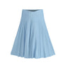 Women Knitted Pleated Skirts Autumn Winter Knitted Fashion