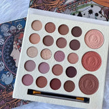 Colors Eyeshadow Palette Pearly Matte Earth Color