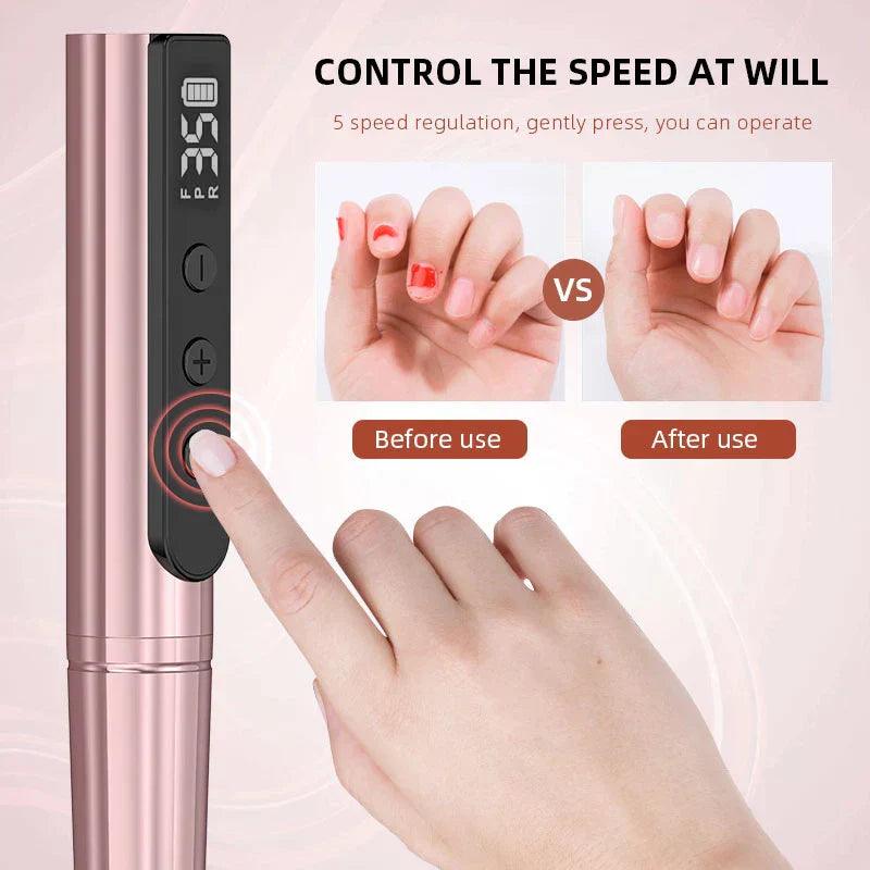 Rpm Electric Nail Drill Machine Professional Nail Lathe