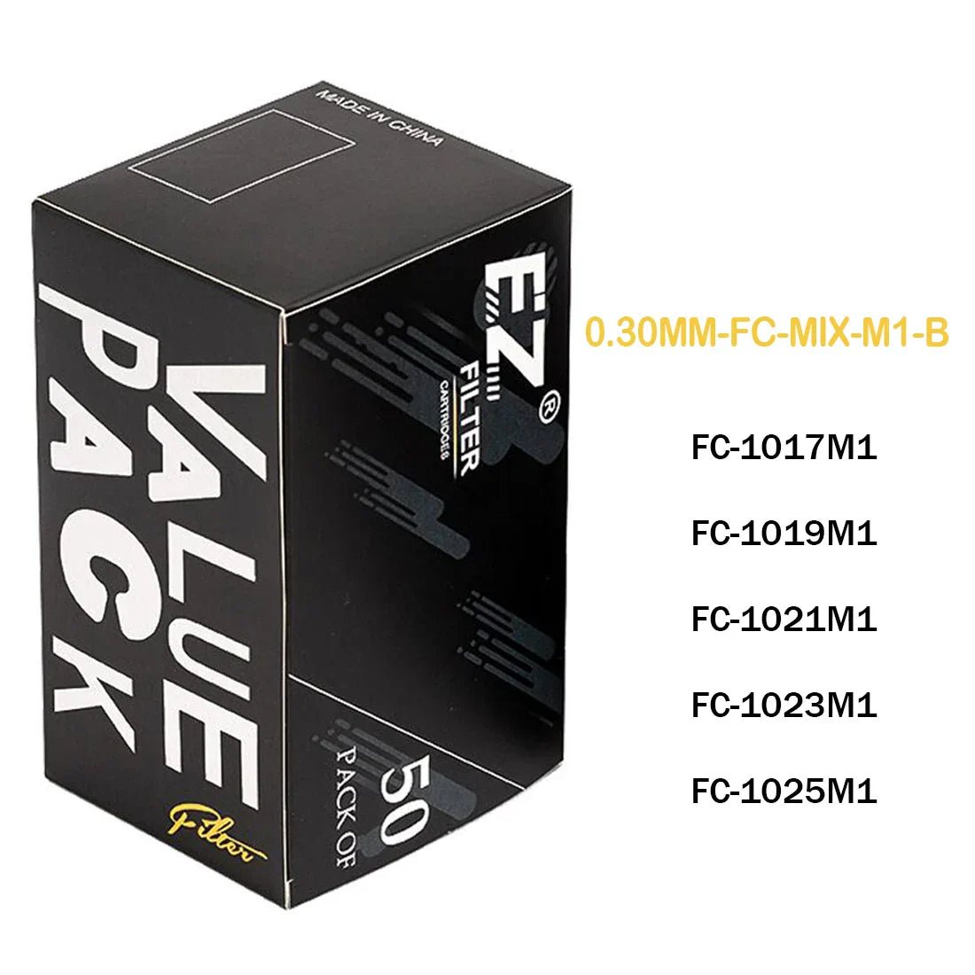 Assorted Sizes Ez Filter Cartridge Tattoo Needle