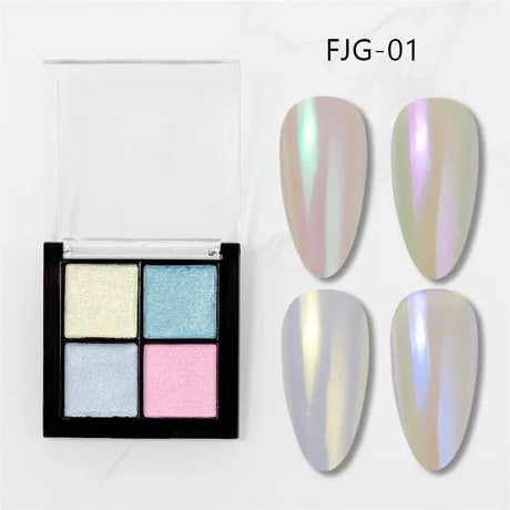 Colors Holographics Laser Aurora Solid Mirror Nail Glitter
