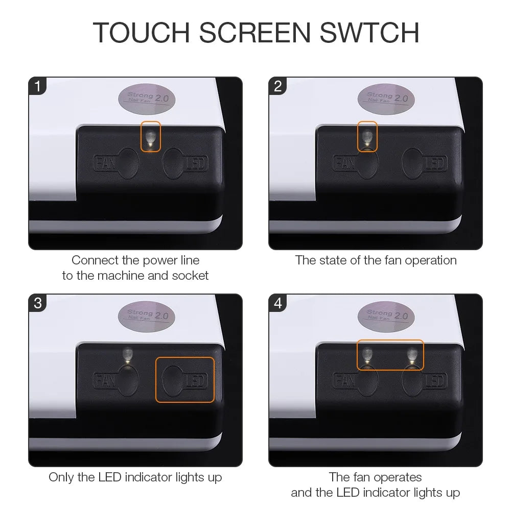 Power Strong Nail Dust Collector Vacuum Cleaner