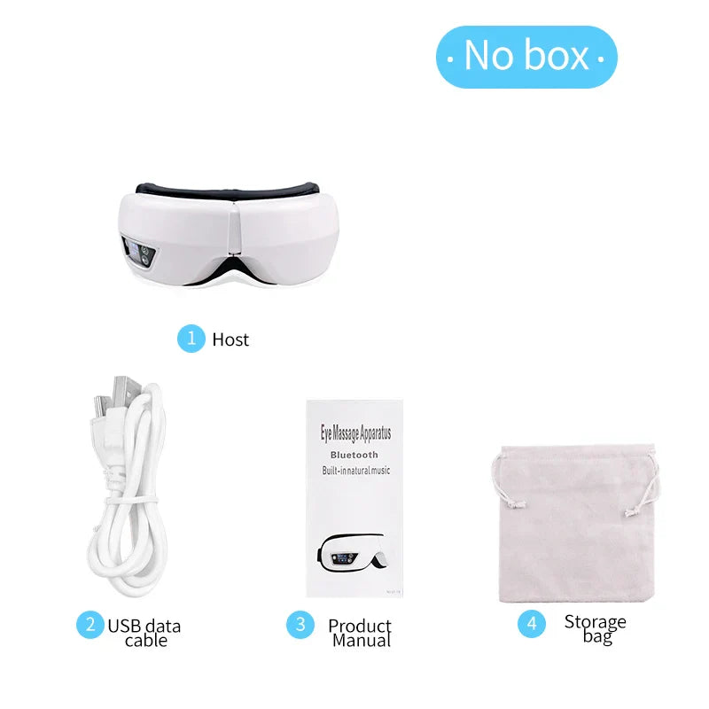 Smart Eye Massager Vibration Hot Airbag Compress
