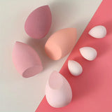 Makeup Sponge With Storage Box Foundation Powder