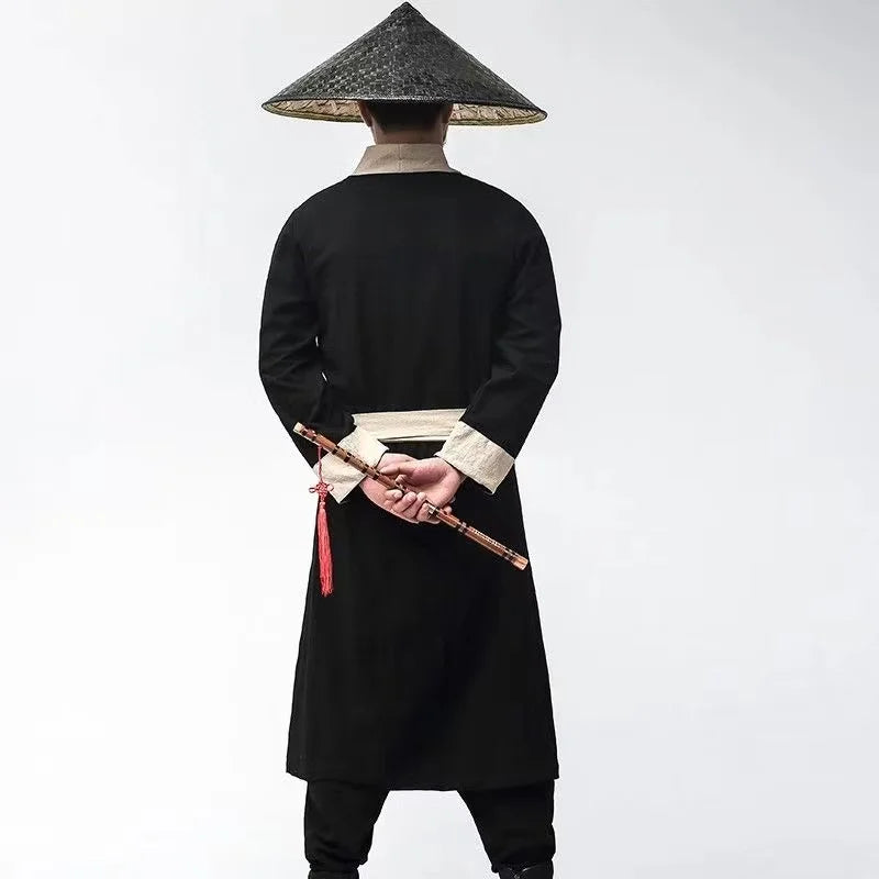 Ancient Chinese Male Hero Costume Traditional Swordsman Clothing