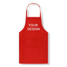Aprons Custom Design Brand Logo Black Unisex Waiter