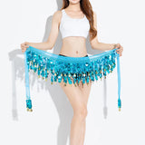 Belly Dance Sequined Waist Chain Copper Coin Waist