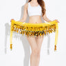 Belly Dance Sequined Waist Chain Copper Coin Waist