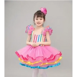 Children' Dance Hall Clothing Sequin Modern Dance Short