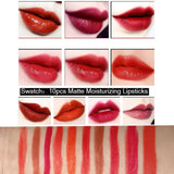 Christmas Lipstick Wooden Box Lip Gloss Collection