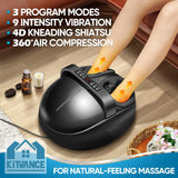 Foot Massager Heating Therapy Hot Compression Shiatsu Knead