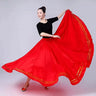 Gypsy Woman Spanish Flamenco Skirt Polyester Satin Smooth