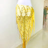 New Style Belly Dance Costumes Sequins Tassel Belly