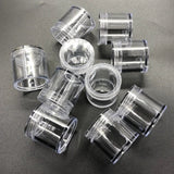 Small Round Jars Strorage Box Acrylic Japan Style
