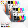 Cmyk Supplies Ink Cartridge Replacement For Hp
