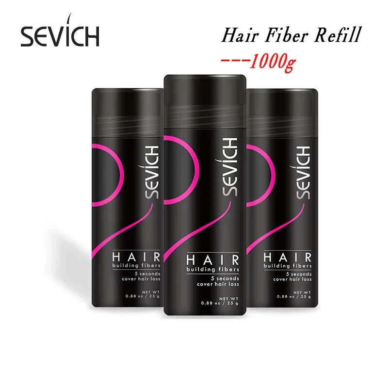 Keratin Hair Fibers Spray Colorful Powder