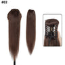 S-Noilite Ponytail Human Hair -Inches Claw Clip In