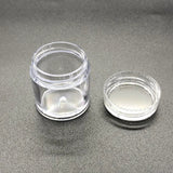 Small Round Jars Strorage Box Acrylic Japan Style