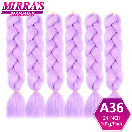 Bundle Braiding Hair Synthetic Jumbo Box Braids Afro