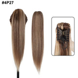 S-Noilite Ponytail Human Hair -Inches Claw Clip In