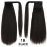 Hanne Yaki Straight Ponytail Hair Extensions For Black
