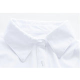 Anilv School Girl White Shirt Bodysuit Swimsuit Costume