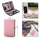 Professional Manicure Set Kit Pedicure Scissor Tweezer Eyebrow