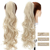 S-Noilite Synthetic Long Wavy Fake Ponytail Extension Hair