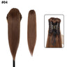 S-Noilite Ponytail Human Hair -Inches Claw Clip In