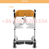 Nursing Solid Steel Column Patient Transfer Lift Wheelchair