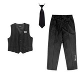Popping Dance Performance Suit Men Hip Hop Suit
