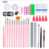Manicure Set W Uv Led Lamp Dryer With