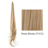Soowee Long Synthetic Hair Extension Blonde Wrap Pony