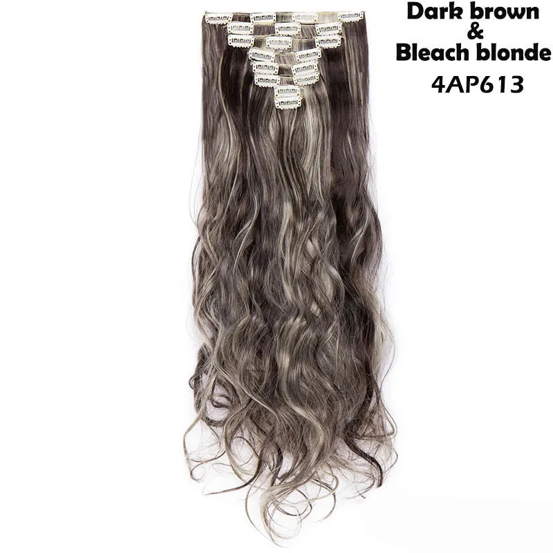 Noilite Synthetic G Pcs/Set Clip In On Hair