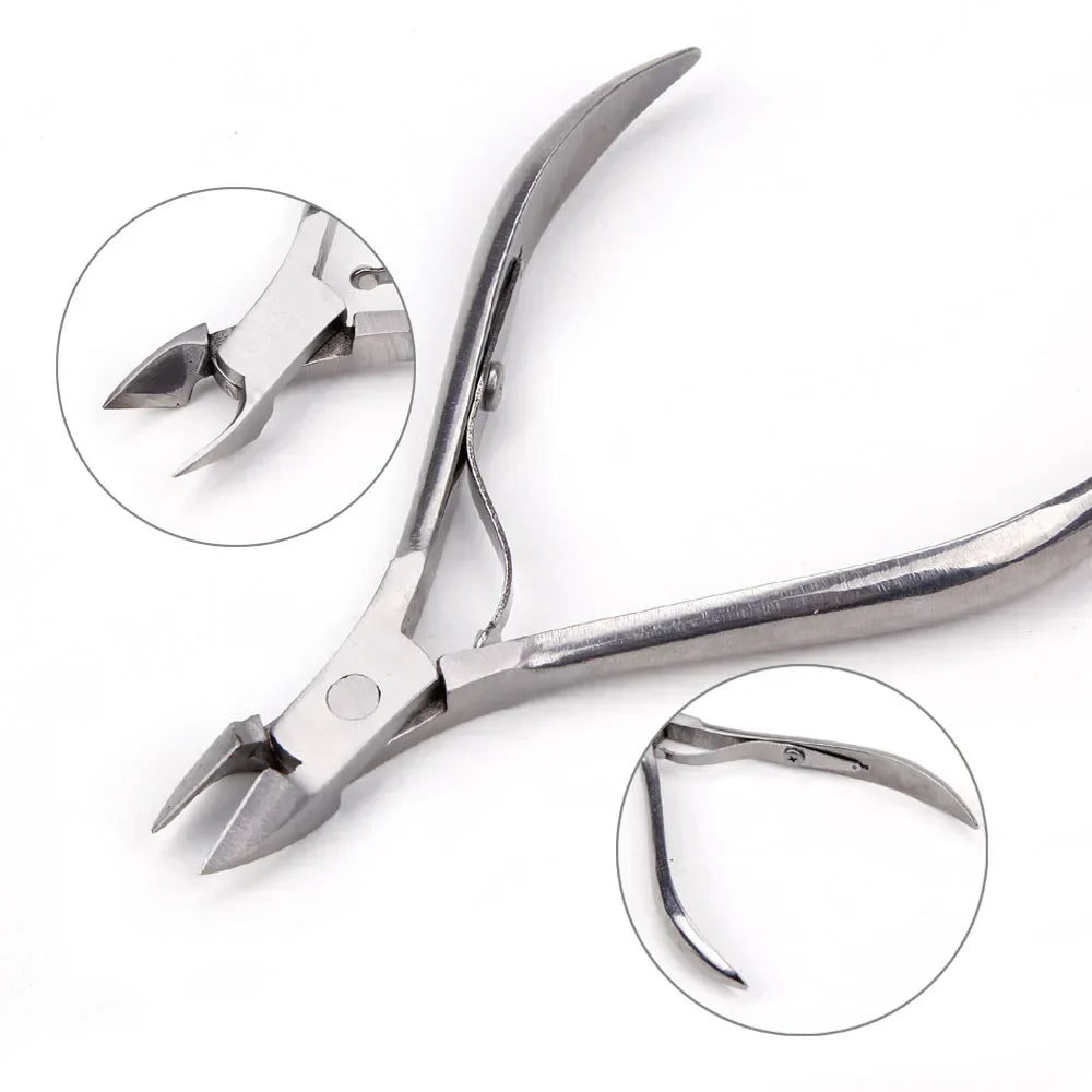 Stainless Steel Nail Cuticle Nipper Cutter Dead